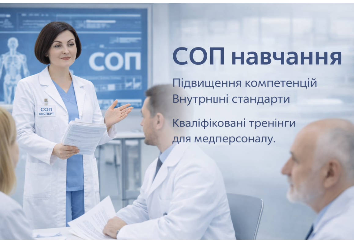 СОП навчання для медичного персоналу